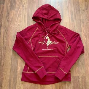 Maroon Baby Phat Sweater Size L Vintage